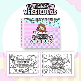 Desenho para colorir de anjo